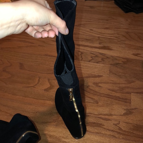 Ivanka Trump over the knee black boots 6M - Picture 3 of 8